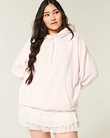 Oversized Hoodie with Hood Detail