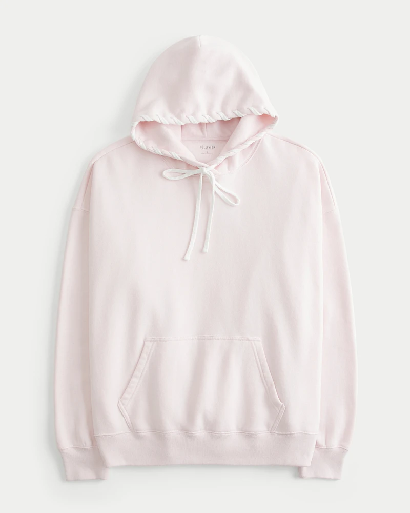 Oversized Hoodie with Hood Detail