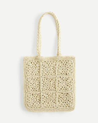 Crochet-Style Tote