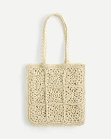 Crochet-Style Tote