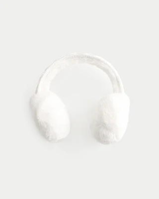 Cable-Knit Earmuffs