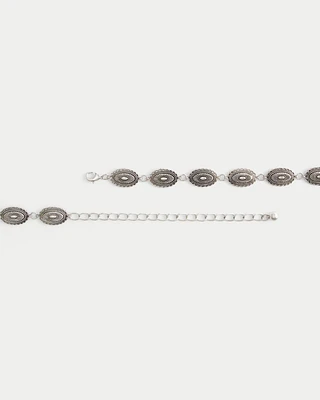 Metal Medallion Belt