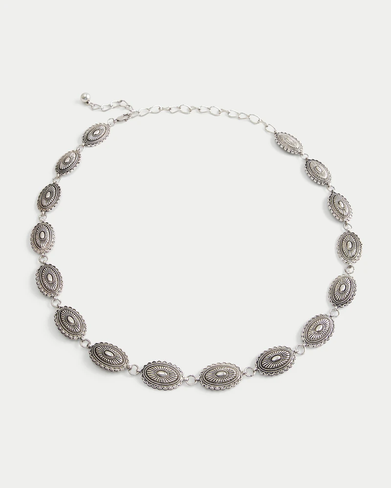 Metal Medallion Belt