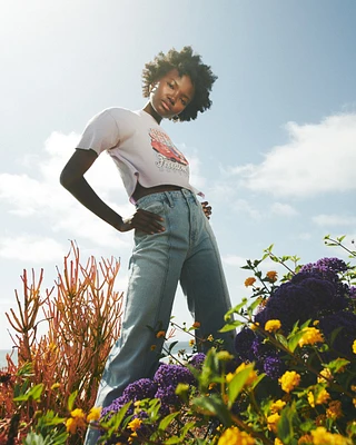 Ultra High-Rise Dad Jeans