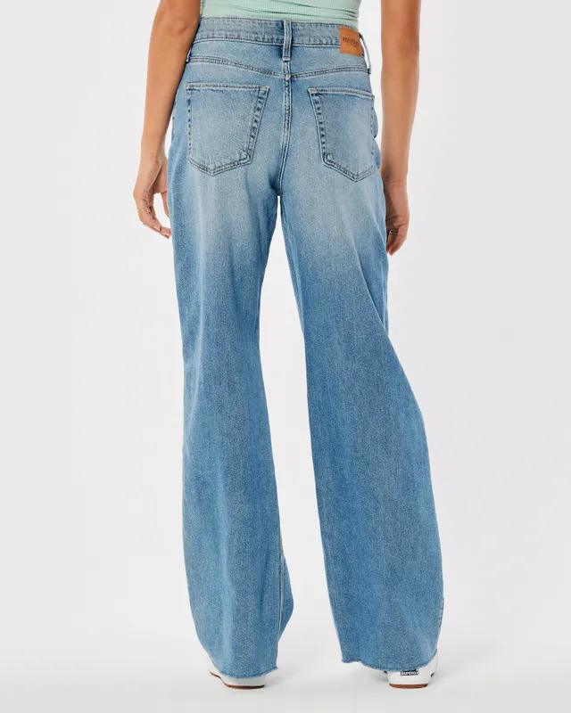 Hollister Co. 100% Cotton Straight Leg Jeans