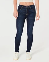 High-Rise Dark Wash Super Skinny Jeans