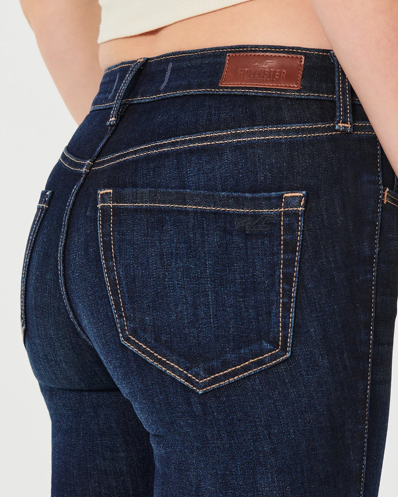 High-Rise Dark Wash Super Skinny Jeans