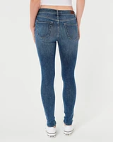 High-Rise Medium Wash Super Skinny Jeans