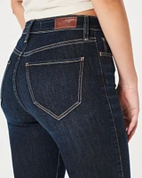 Curvy High-Rise Medium Wash Flare Jeans