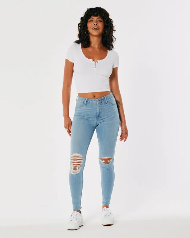 AE Next Level Ripped High V-Rise Jegging