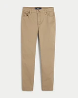 High-Rise Khaki Super Skinny Pants