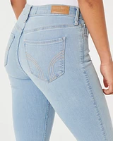 High-Rise Light Wash Super Skinny Jeans