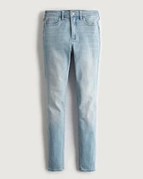 High-Rise Light Wash Super Skinny Jeans