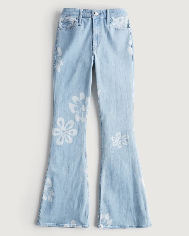 Curvy High-Rise Medium Wash Vintage Flare Jeans