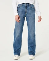 Ultra High-Rise Medium Wash Dad Jeans