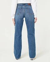 Ultra High-Rise Medium Wash Dad Jeans