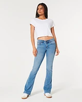 Low-Rise Medium Wash Boot Jeans