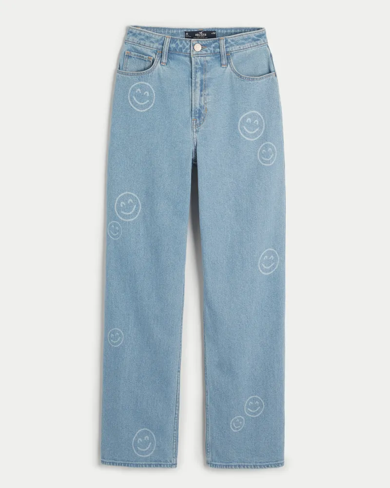 Ultra High-Rise Grey Dad Jeans