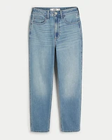 Curvy Ultra High-Rise Medium Wash Mom Jeans