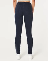 High-Rise Navy Super Skinny Jeans