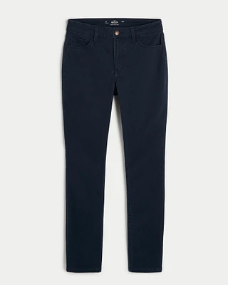 High-Rise Navy Super Skinny Jeans