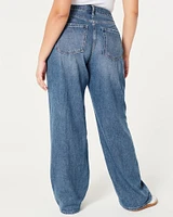 Ultra High-Rise Lightweight Medium Wash Baggy Jeans