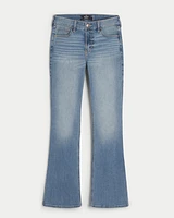 Mid-Rise Light Wash Boot Jeans