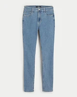 High-Rise Light Wash Super Skinny Jeans