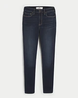 Curvy High-Rise Dark Wash Super Skinny Jeans