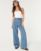 Hollister Livvy Ultra High-Rise Lightweight Wide-Leg Jeans