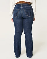 Curvy High-Rise Dark Wash Flare Jeans