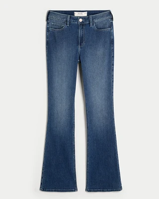 Curvy Mid-Rise Dark Wash Boot Jeans