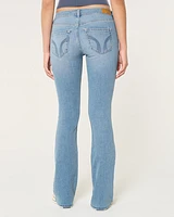 Low-Rise Light Wash Boot Jeans