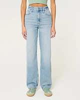 Ultra High-Rise Medium Wash Dad Jeans