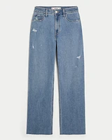 Ultra High-Rise Medium Wash Dad Jeans