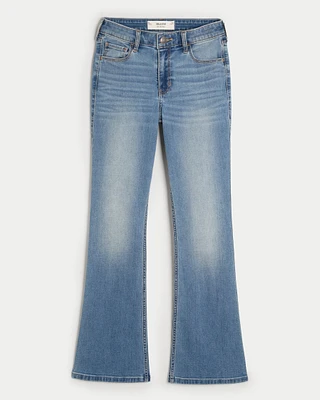 Mid-Rise Medium Wash Boot Jeans