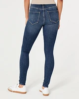 High-Rise Medium Wash Jean Leggings