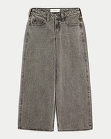 Low-Rise Washed Super Baggy Jeans