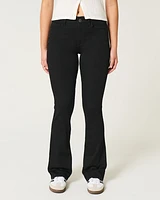 Curvy Mid-Rise Black Boot Jeans