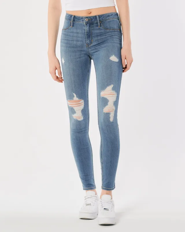 Hollister White High Rise Jean Leggings Size undefined - $16