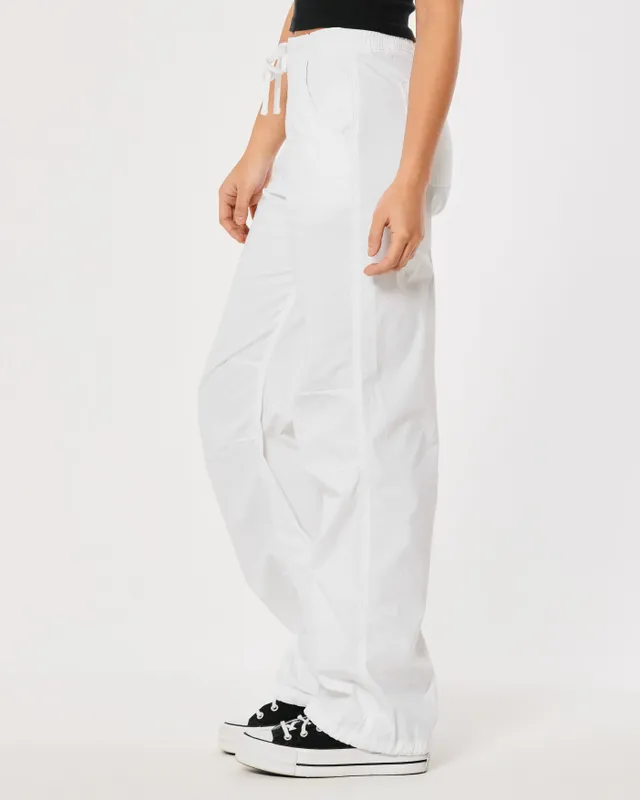 White Parachute Pants – resaclothing