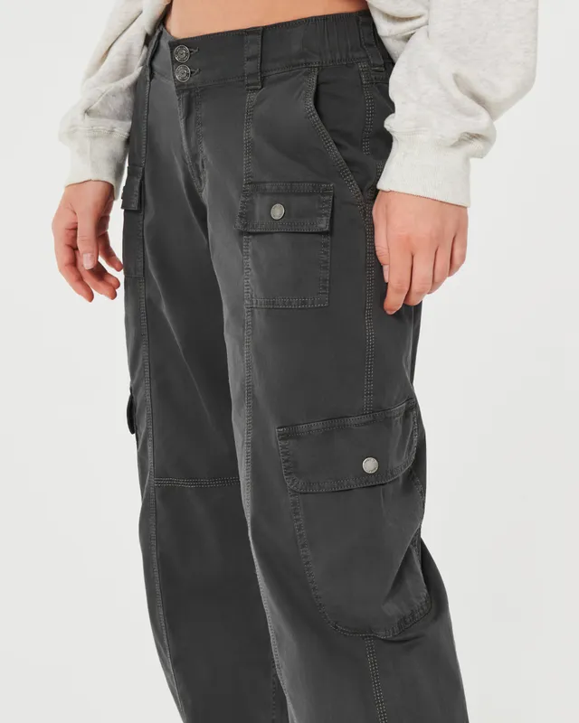 Hollister Co. Regular Leather Pants for Women