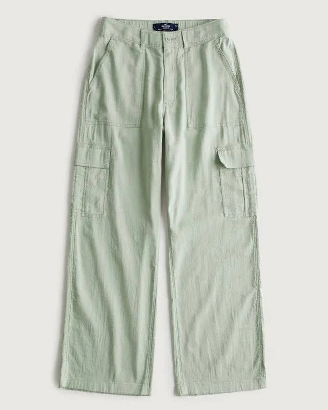 Hollister Ultra High-Rise Baggy 3-Pocket Cargo Pants