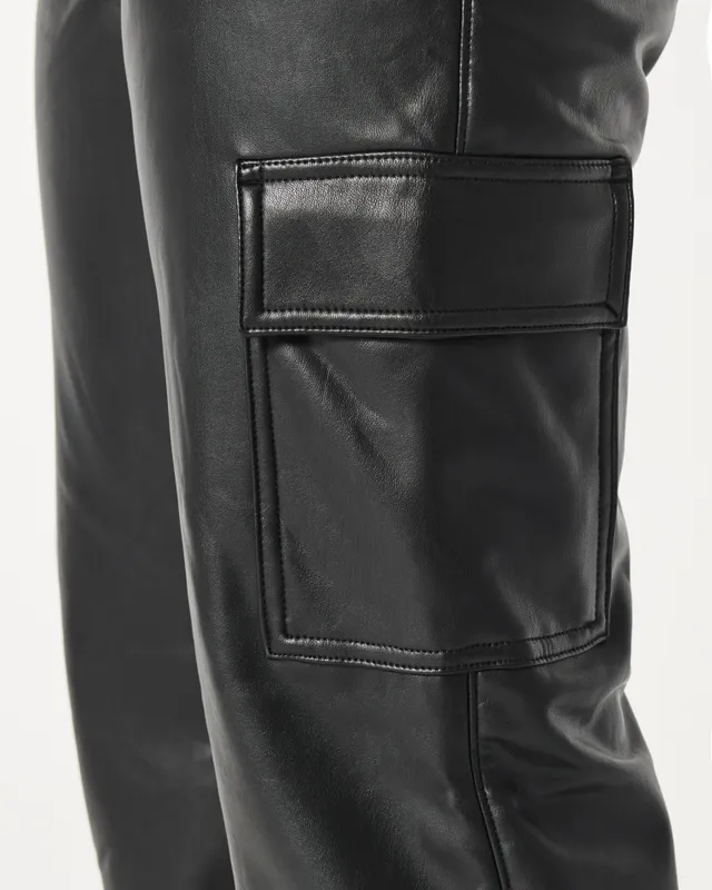 Hollister faux leather legging