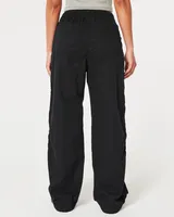 Hollister Adjustable Rise Parachute Pants