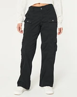 Low-Rise Baggy 4-Pocket Cargo Pants