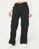 Low-Rise Baggy 4-Pocket Cargo Pants