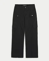 Low-Rise Baggy 4-Pocket Cargo Pants