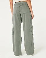 Low-Rise Baggy Cargo Pants