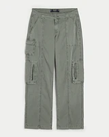 Low-Rise Baggy Cargo Pants